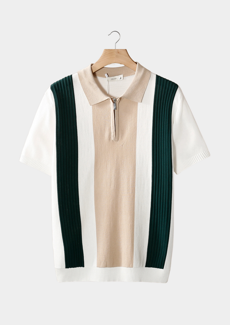 Resort Zipper Polo