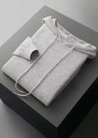 Pure Extra-Fine Merino Wool Leisure Hoodie