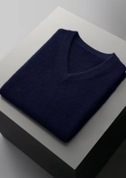 Pure Extra-Fine Merino Wool V-Neck Vest