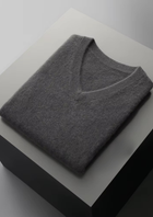 Pure Extra-Fine Merino Wool V-Neck Vest