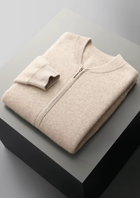 Pure Extra-Fine Merino Wool V-Neck Cardigan