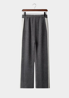 Pure Extra-Fine Merino Wool Wide Leisure Trousers