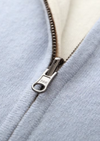 Pure Extra-Fine Merino Wool Zip Cardigan