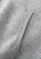 Pure Extra-Fine Merino Wool Zipper Hoodie