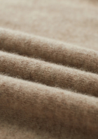 Pure Extra-Fine Merino Wool Raglan Mockneck