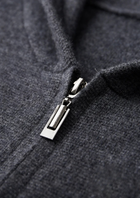 Premium Cashmere Zipper Hoodie