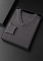 Pure Cashmere Essential V-Neck Sweater