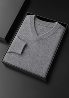 Pure Cashmere Essential V-Neck Sweater