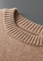 Pure Cashmere Beige Essential Crewneck