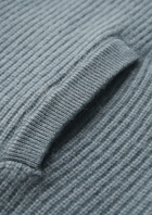 Premium Cashmere Ribbed Cardigan