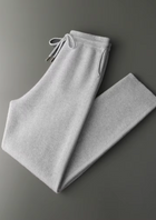 Premium Cashmere Light Gray Milano Leisure Set