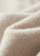 Pure Cashmere Off Half Zip Sweater