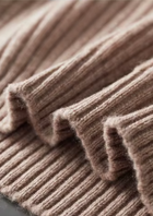 Pure Extra-Fine Merino Wool Ribbed Henley Sweater