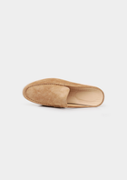 Caramel Marina Suede Slipper
