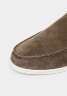 Olive Marina Suede Slipper
