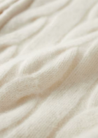 Pure Extra-Fine Merino Wool Dual-Zip Cable Cardigan
