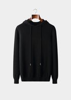 Pure Extra-Fine Merino Wool Leisure Hoodie