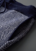 Pure Extra-Fine Merino Wool Herringbone Set