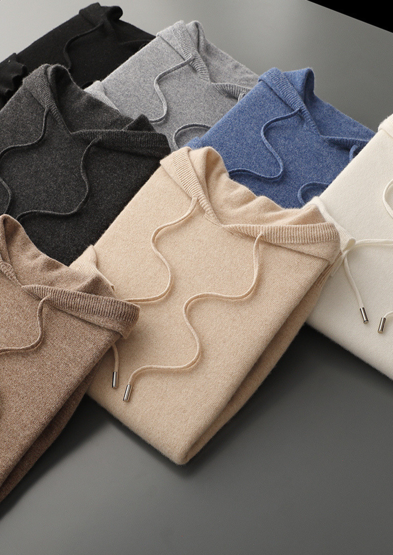 Pure Extra-Fine Merino WoolLeisure Hoodie
