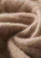 Pure Cashmere Cable Knit Hoodie