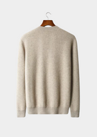 Pure Extra-Fine Merino Wool V-Neck Cardigan