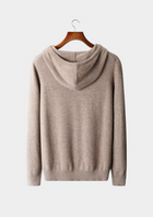 Pure Extra-Fine Merino Wool Leisure Hoodie